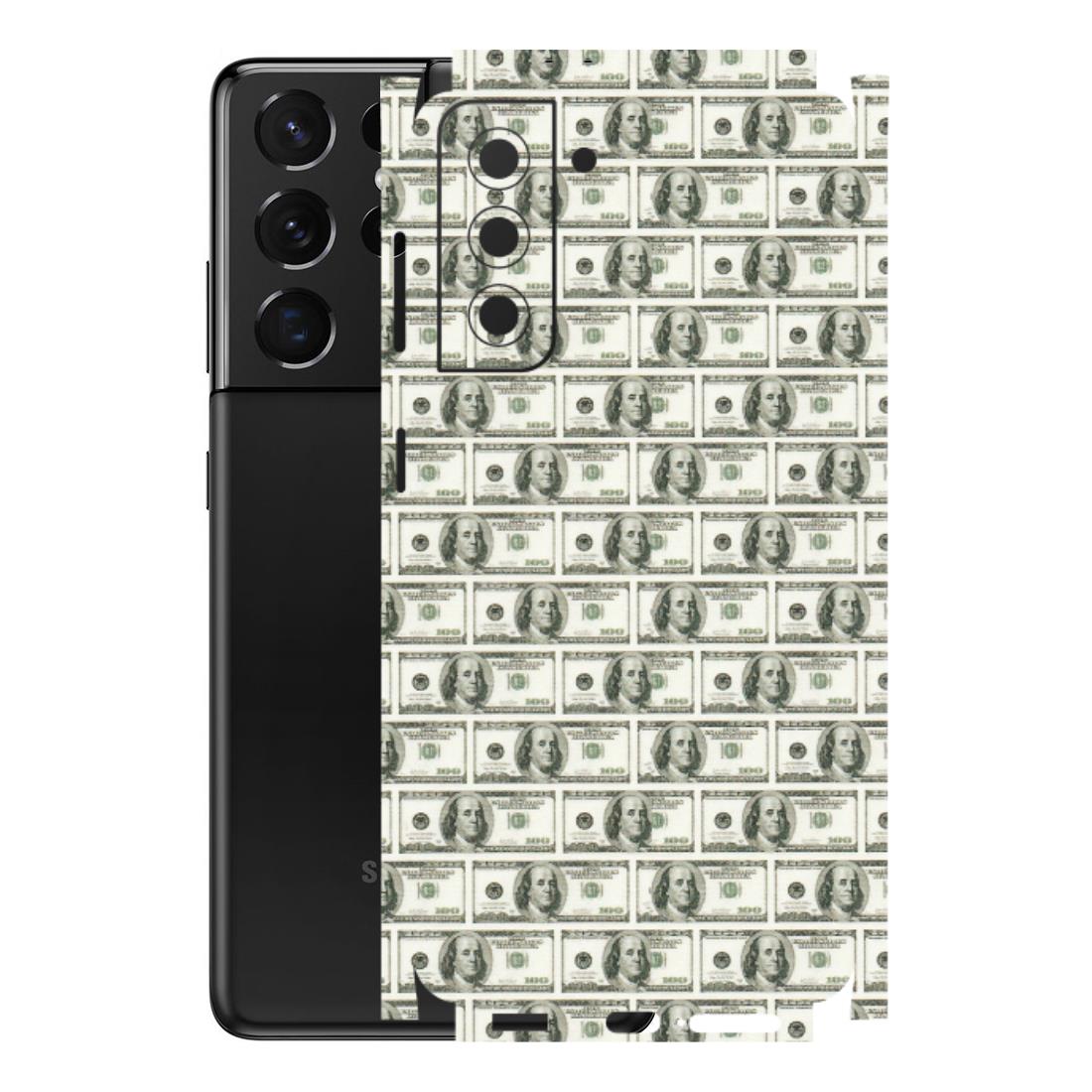 Samsung A/S Series Phone Skins (All Models) - I Love Dollars - Matte Finish (M-40) Samsung Galaxy S21 5G