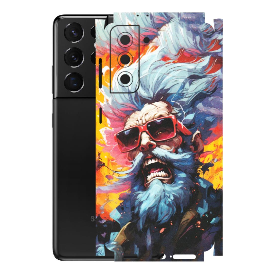 Samsung A/S Series Phone Skins (All Models) - Daddy Cool Character - Matte Finish (M-43) Samsung Galaxy S21 5G