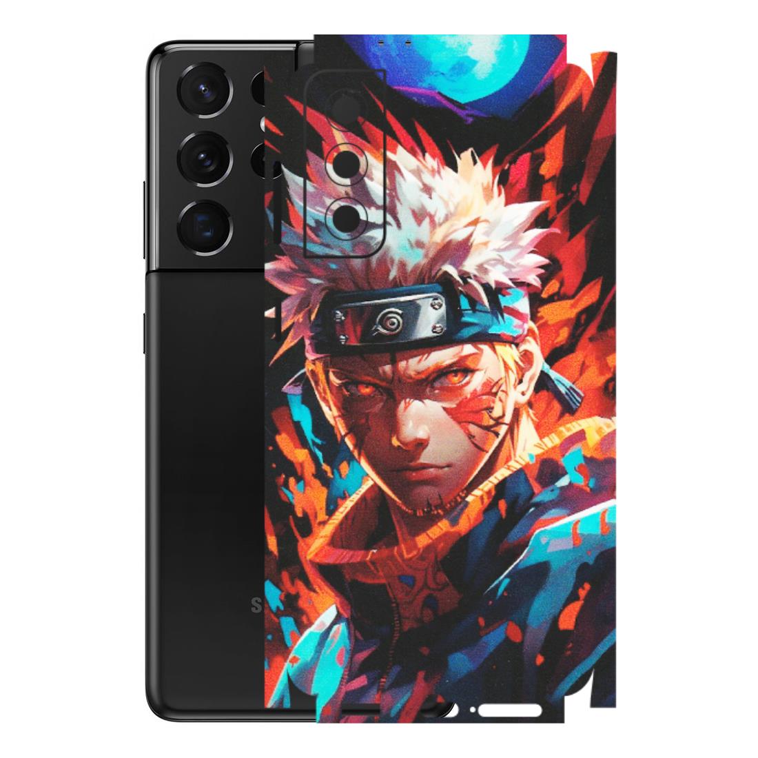 Samsung A/S Series Phone Skins (All Models) - Anime Ferocious Character - Matte Finish (M-44) Samsung Galaxy S21 5G
