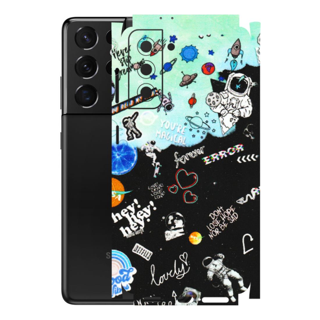 Samsung A/S Series Phone Skins (All Models) - Living In A Space Dream - Matte Finish (M-46) Samsung Galaxy S21 5G
