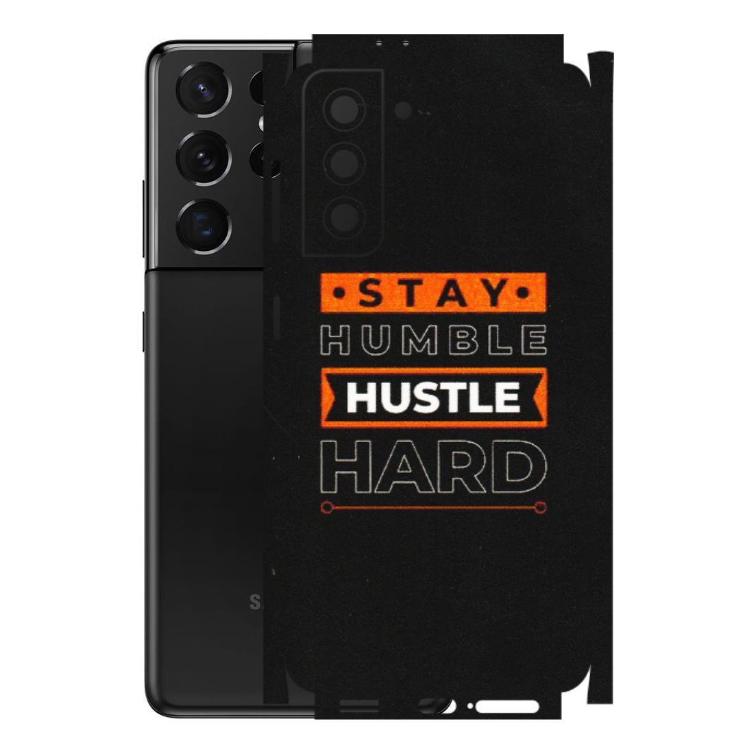 Samsung A/S Series Phone Skins (All Models) - Stay Humble Stay Hard - Matte Finish (M-48) Samsung Galaxy S21 5G