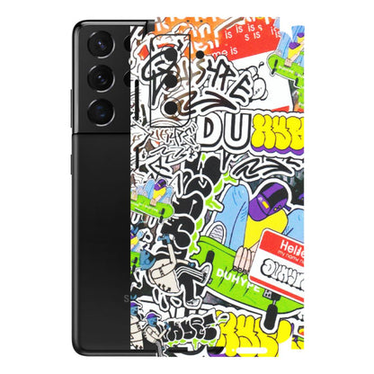 Samsung A/S Series Phone Skins (All Models) - Dope Graffiti - Matte Finish (M-61) Samsung Galaxy S21 5G