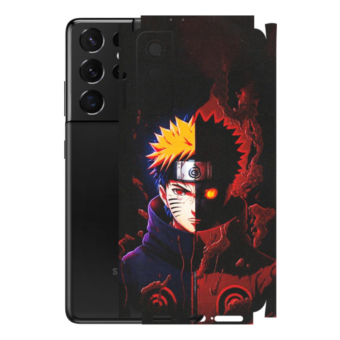 Samsung A/S Series Phone Skins (All Models) - Naruto X Evil - Matte Finish (M-70) Samsung Galaxy S21 5G