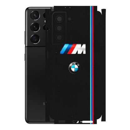Samsung A/S Series Phone Skins (All Models) - Styling With Black BMW - Matte Finish (M-74) Samsung Galaxy S21 5G