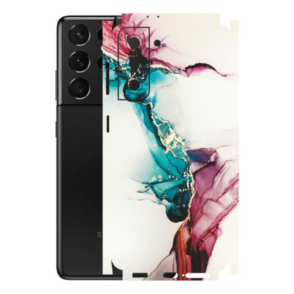 Samsung A/S Series Phone Skins (All Models) - Elegant Marble - Matte Finish (M-81) Samsung Galaxy S21 5G