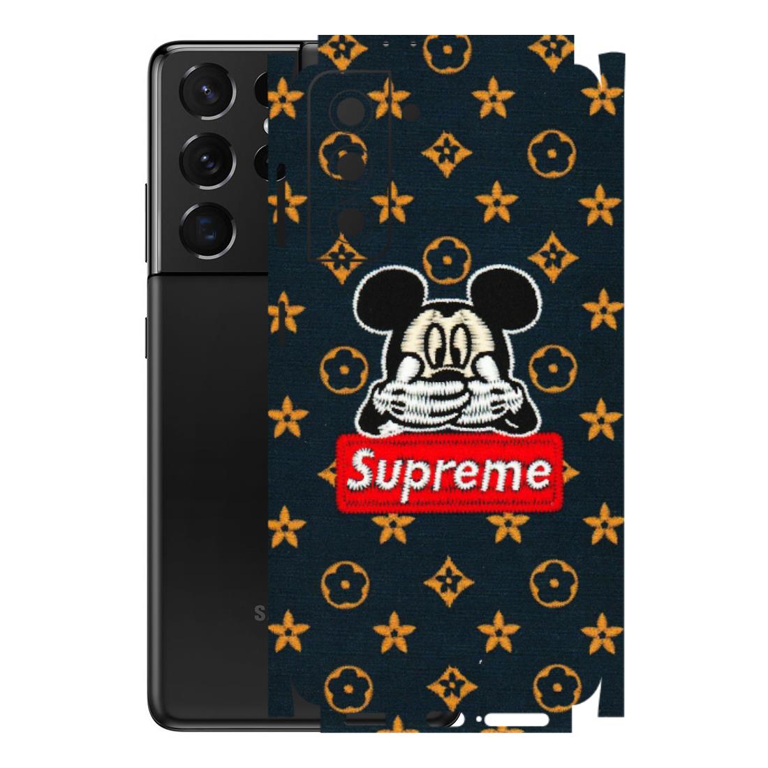 Samsung A/S Series Phone Skins (All Models) - Mickey Supreme - Matte Finish (M-83) Samsung Galaxy S21 5G