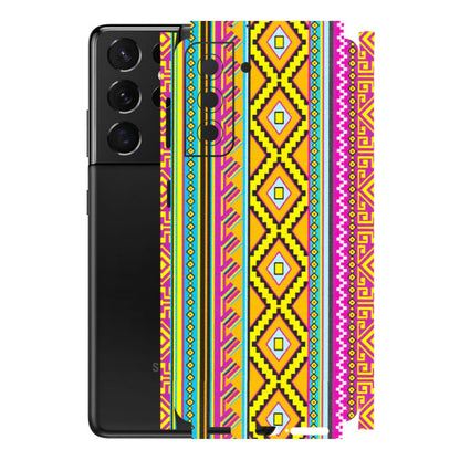 Samsung A/S Series Phone Skins (All Models) - Thai illustration - Matte Finish (M-89) Samsung Galaxy S21 5G