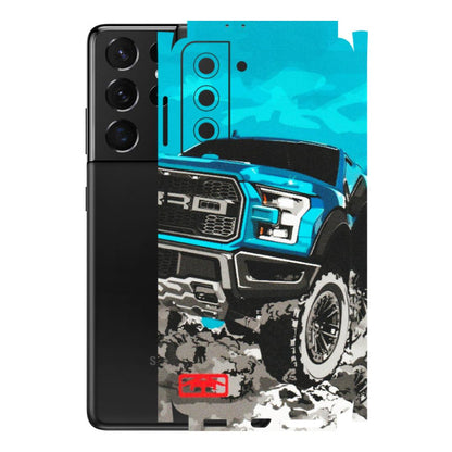 Samsung A/S Series Phone Skins (All Models) - Off Roading Lover - Matte Finish (M-95) Samsung Galaxy S21 5G