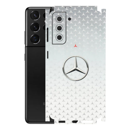 Samsung A/S Series Phone Skins (All Models) - Mercedes Benz - Transparent Finish (T-10) Samsung Galaxy S21 5G