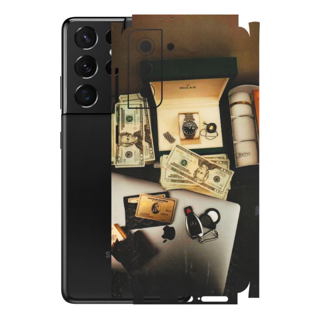 Samsung A/S Series Phone Skins (All Models) - Luxury Lifestyle - Transparent Finish (T-11) Samsung Galaxy S21 5G