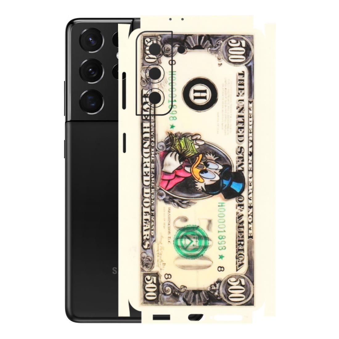 Samsung A/S Series Phone Skins (All Models) - Five Hundred Dollar Duck - Transparent Finish (T-15) Samsung Galaxy S21 5G
