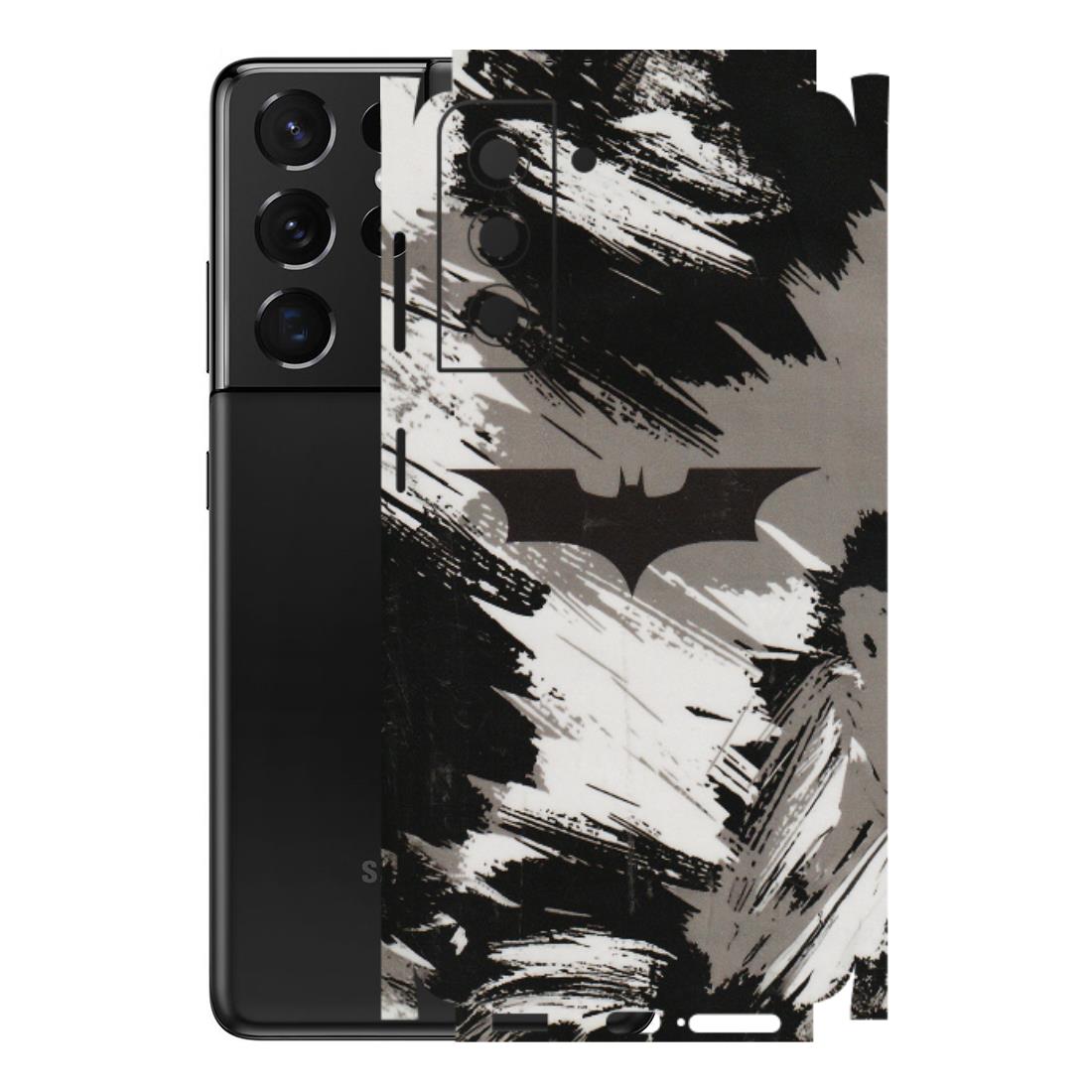 Samsung A/S Series Phone Skins (All Models) - Batman Fleece DC - Transparent Finish (T-19) Samsung Galaxy S21 5G