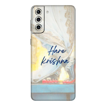 Samsung A/S Series Phone Skins (All Models) - Hare Krishna - 3D Embossed Finish (L-03) Samsung Galaxy S21 5G