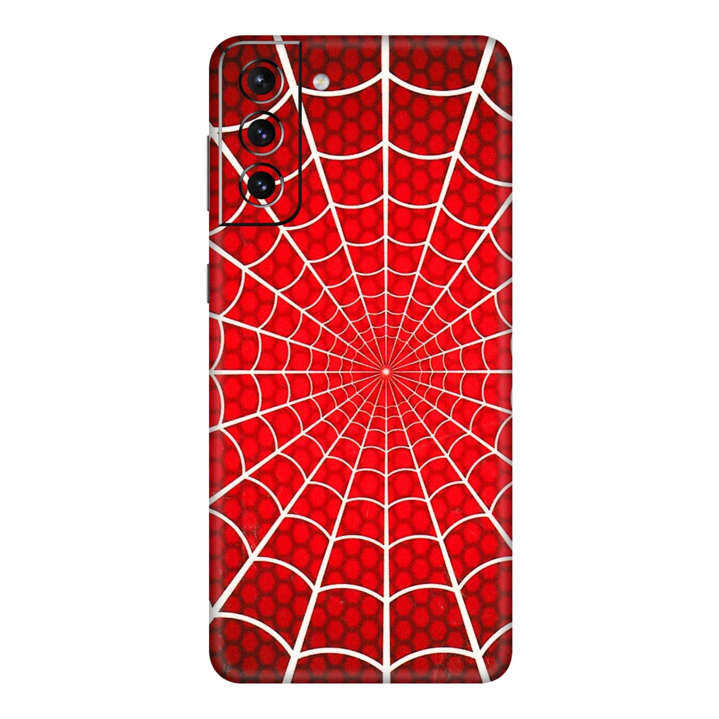 Samsung A/S Series Phone Skins (All Models) - Classic Spidey Web - 3D Embossed Finish (L-115) Samsung Galaxy S21 5G
