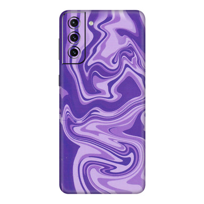 Samsung A/S Series Phone Skins (All Models) - Hazy Purple Nights - Matte Finish (M-14) Samsung Galaxy S21 5G