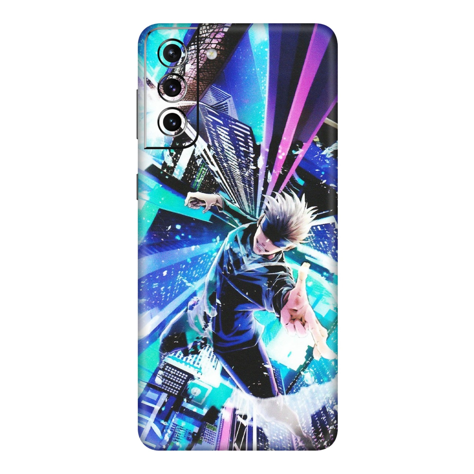 Samsung A/S Series Phone Skins (All Models) - Manga Action Jujustu Kaisen Anime - Matte Finish (M-155) Samsung Galaxy S21 5G