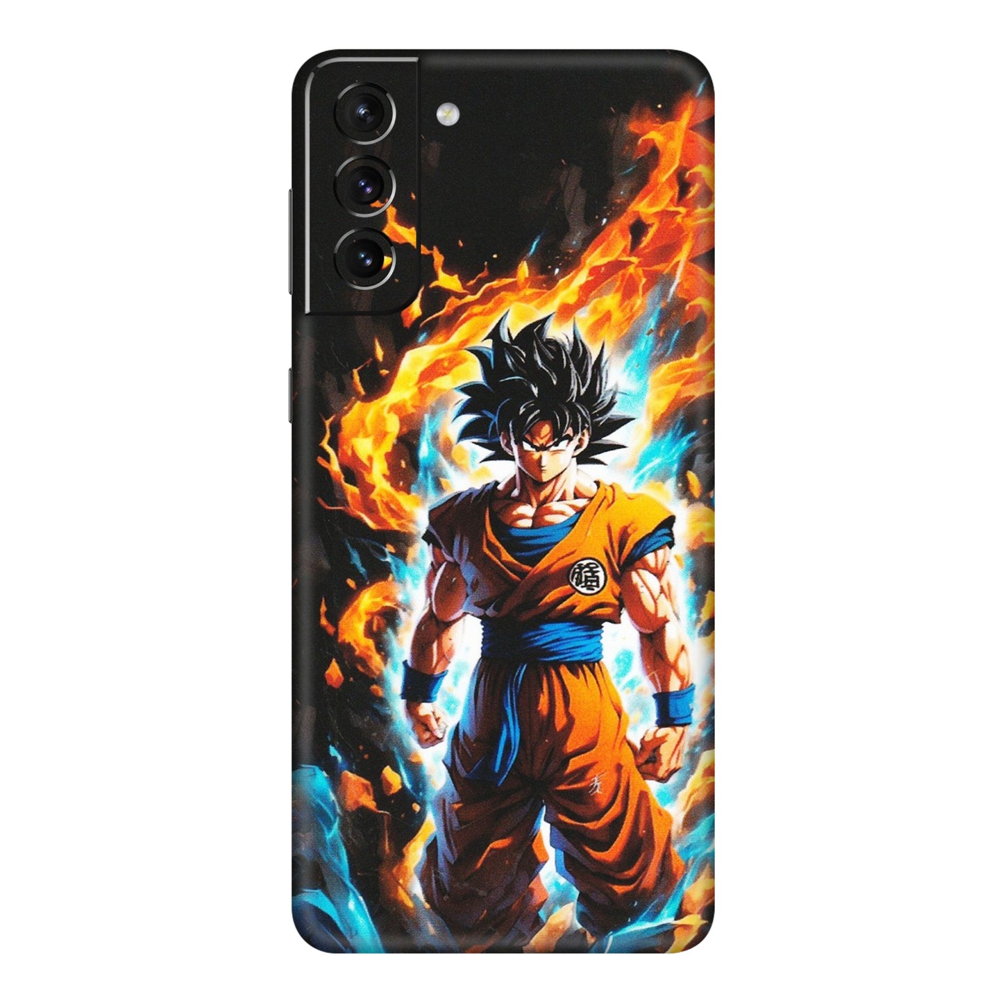 Samsung A/S Series Phone Skins (All Models) - Goku Transformation Anime - Matte Finish (M-159) Samsung Galaxy S21 5G