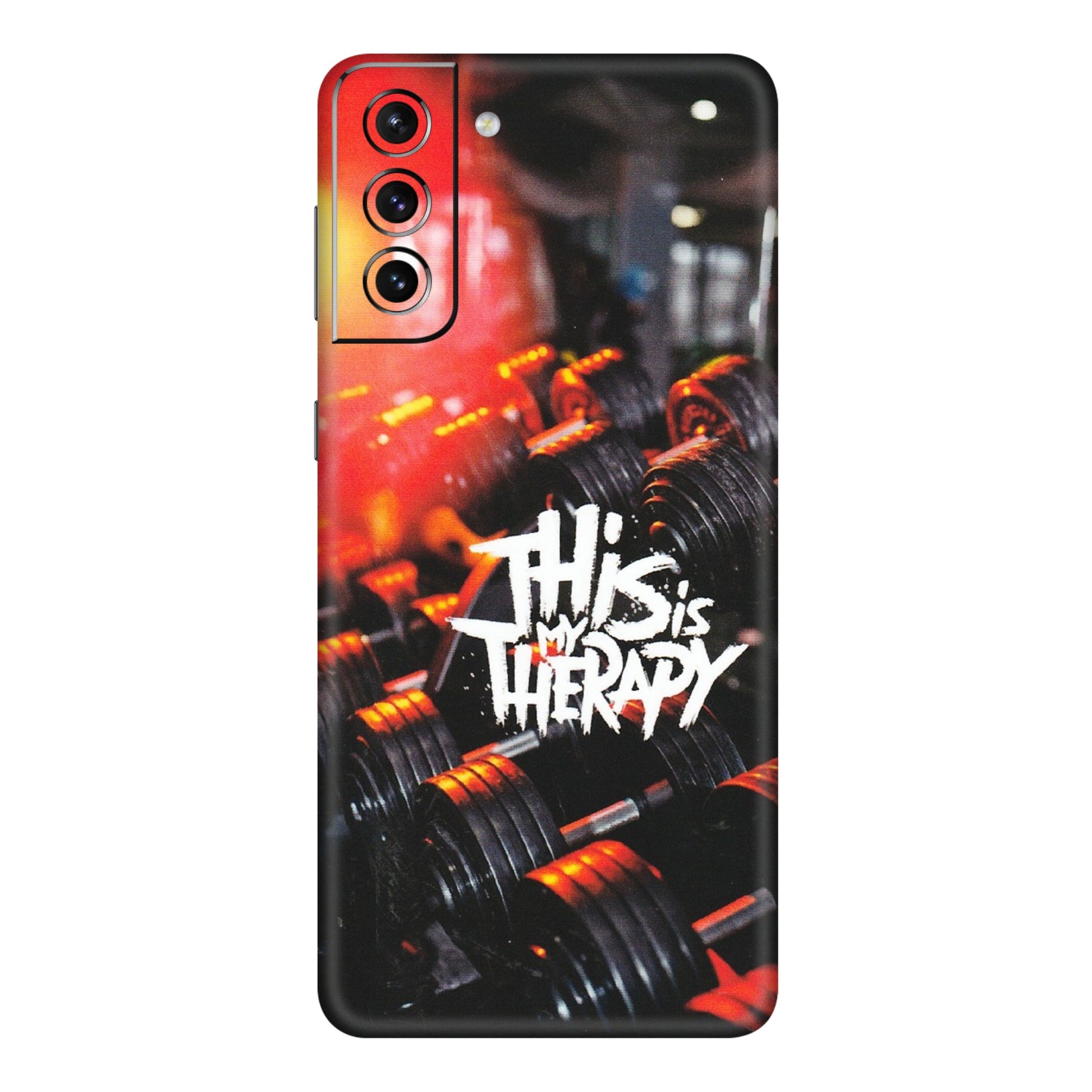 Samsung A/S Series Phone Skins (All Models) - GYM Lover Therapy - Matte Finish (M-160) Samsung Galaxy S21 5G