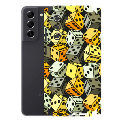 Samsung A/S Series Phone Skins (All Models) - Dices Of Life - 3D Embossed Finish (L-04) Samsung Galaxy S21 FE 5G