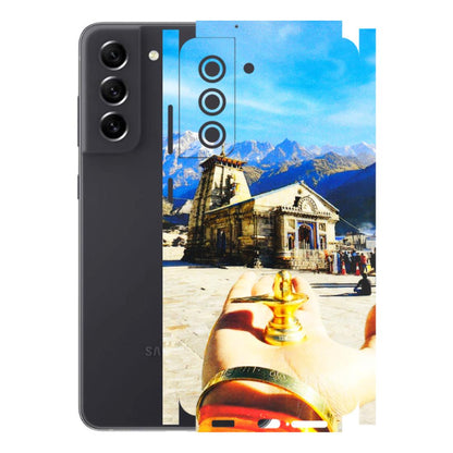 Samsung A/S Series Phone Skins (All Models) - Beauty of Kedarnath - 3D Embossed Finish (L-108) Samsung Galaxy S21 FE 5G