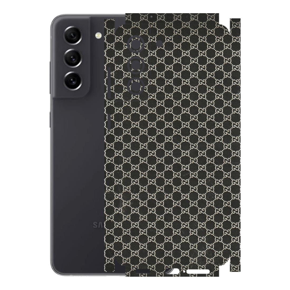 Samsung A/S Series Phone Skins (All Models) - Black G Print - 3D Embossed Finish (L-109) Samsung Galaxy S21 FE 5G