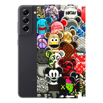 Samsung A/S Series Phone Skins (All Models) - More Mickey Mouses - 3D Embossed Finish (L-118) Samsung Galaxy S21 FE 5G