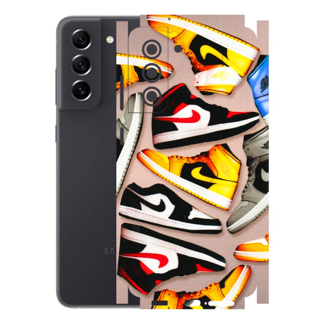 Samsung A/S Series Phone Skins (All Models) - Sneaker Lover - 3D Embossed Finish (L-135) Samsung Galaxy S21 FE 5G