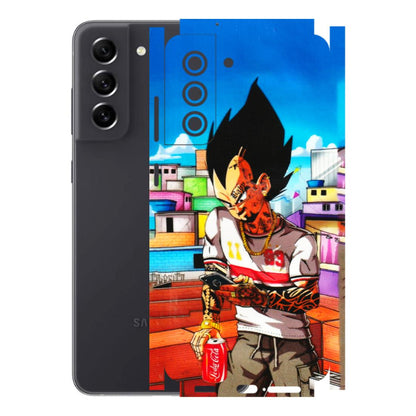 Samsung A/S Series Phone Skins (All Models) - Vegeta - 3D Embossed Finish (L-136) Samsung Galaxy S21 FE 5G