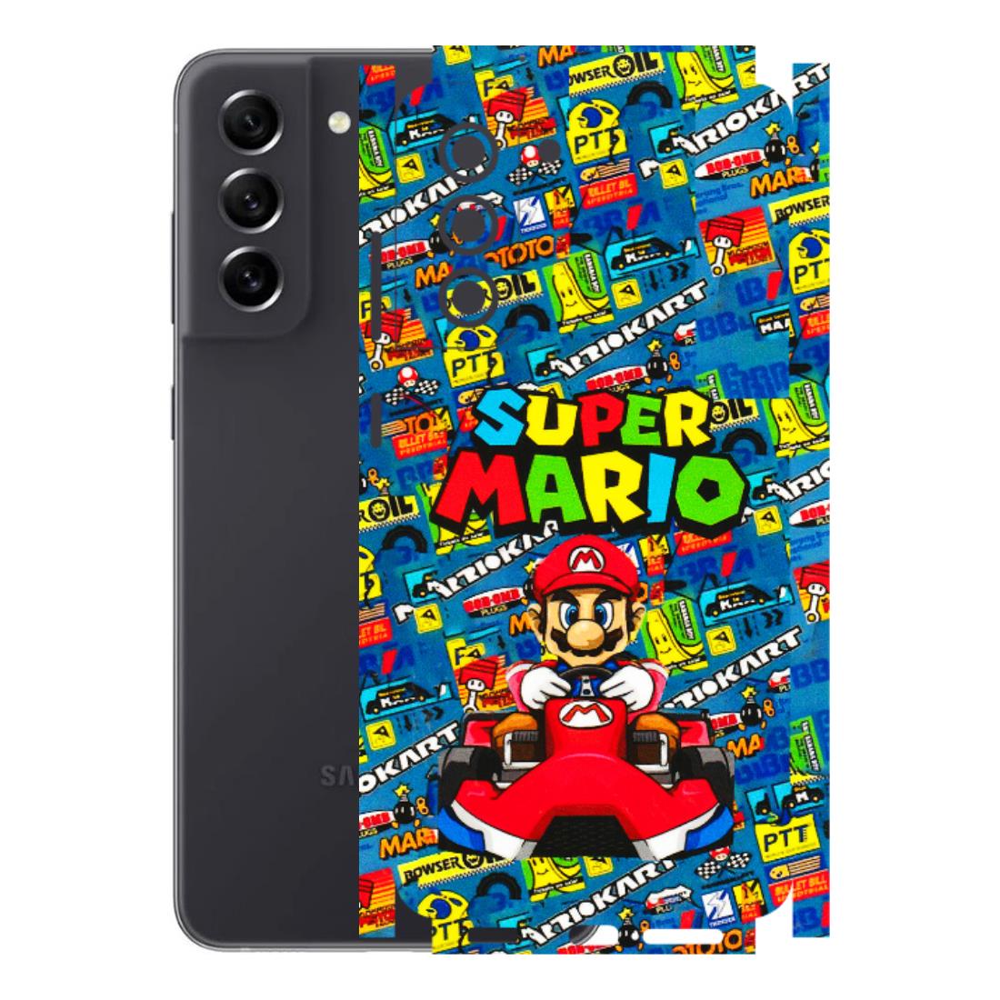 Samsung A/S Series Phone Skins (All Models) - Super Mario Kart - 3D Embossed Finish (L-140) Samsung Galaxy S21 FE 5G