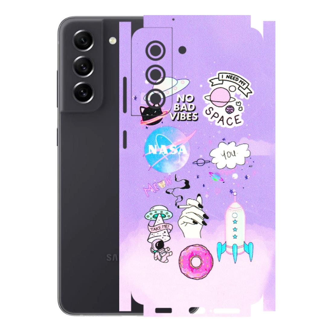 Samsung A/S Series Phone Skins (All Models) - I Need My Nasa Skin - 3D Embossed Finish (L-149) Samsung Galaxy S21 FE 5G