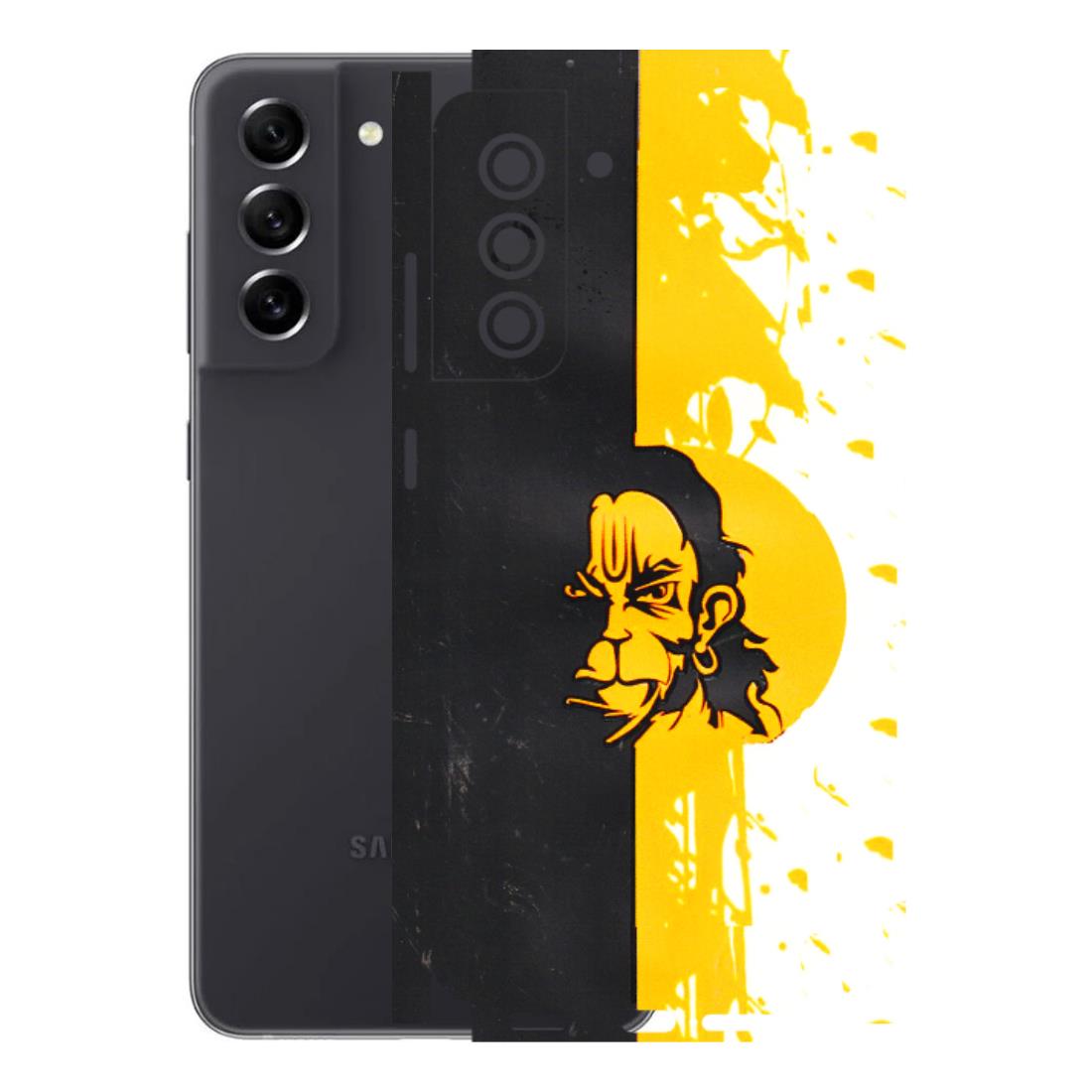 Samsung A/S Series Phone Skins (All Models) - Bajrangbali - 3D Embossed Finish (L-151) Samsung Galaxy S21 FE 5G