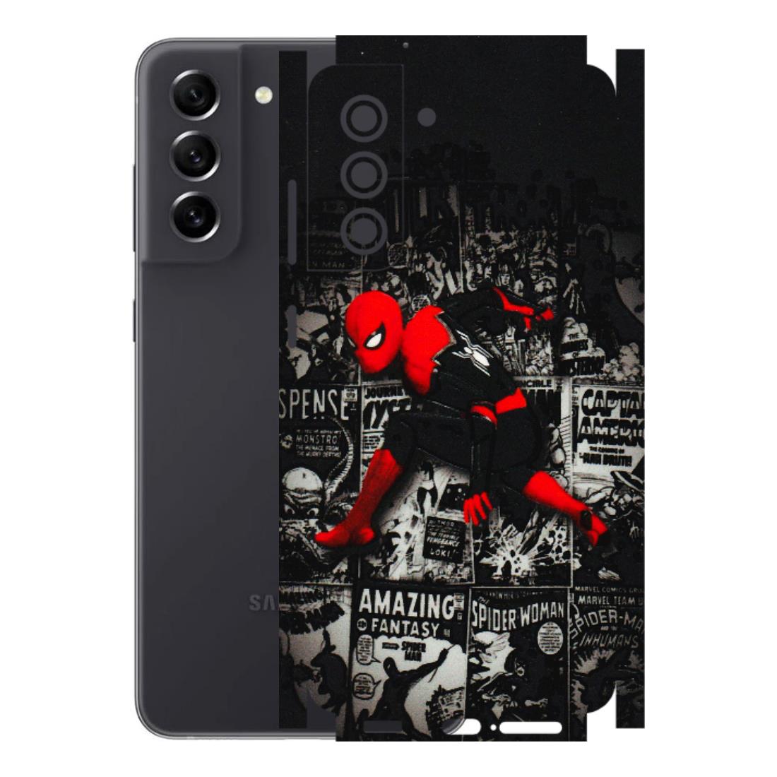 Samsung A/S Series Phone Skins (All Models) - SpiderMan New - 3D Embossed Finish (L-162) Samsung Galaxy S21 FE 5G