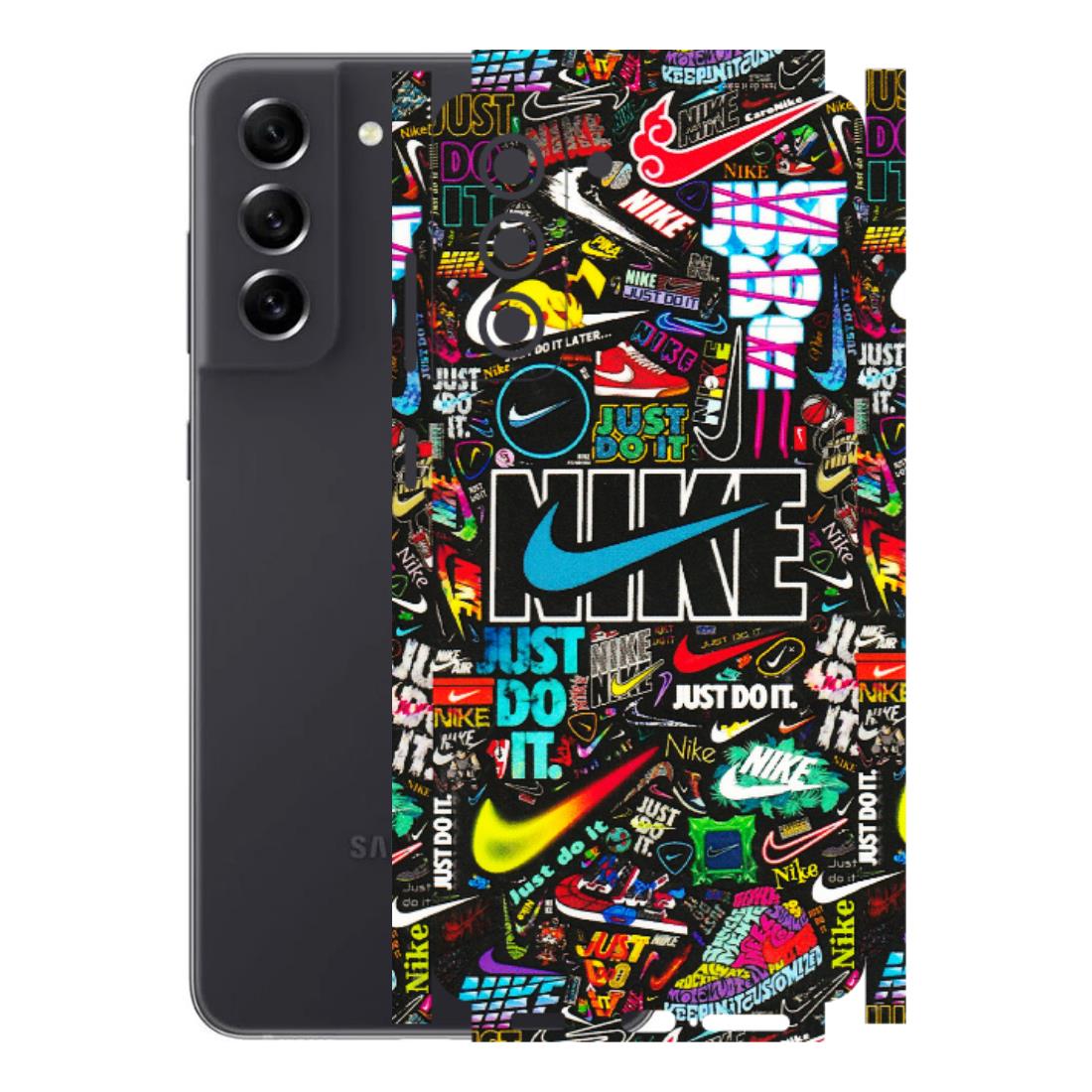 Samsung A/S Series Phone Skins (All Models) - Just Do It Doodles - 3D Embossed Finish (L-166) Samsung Galaxy S21 FE 5G