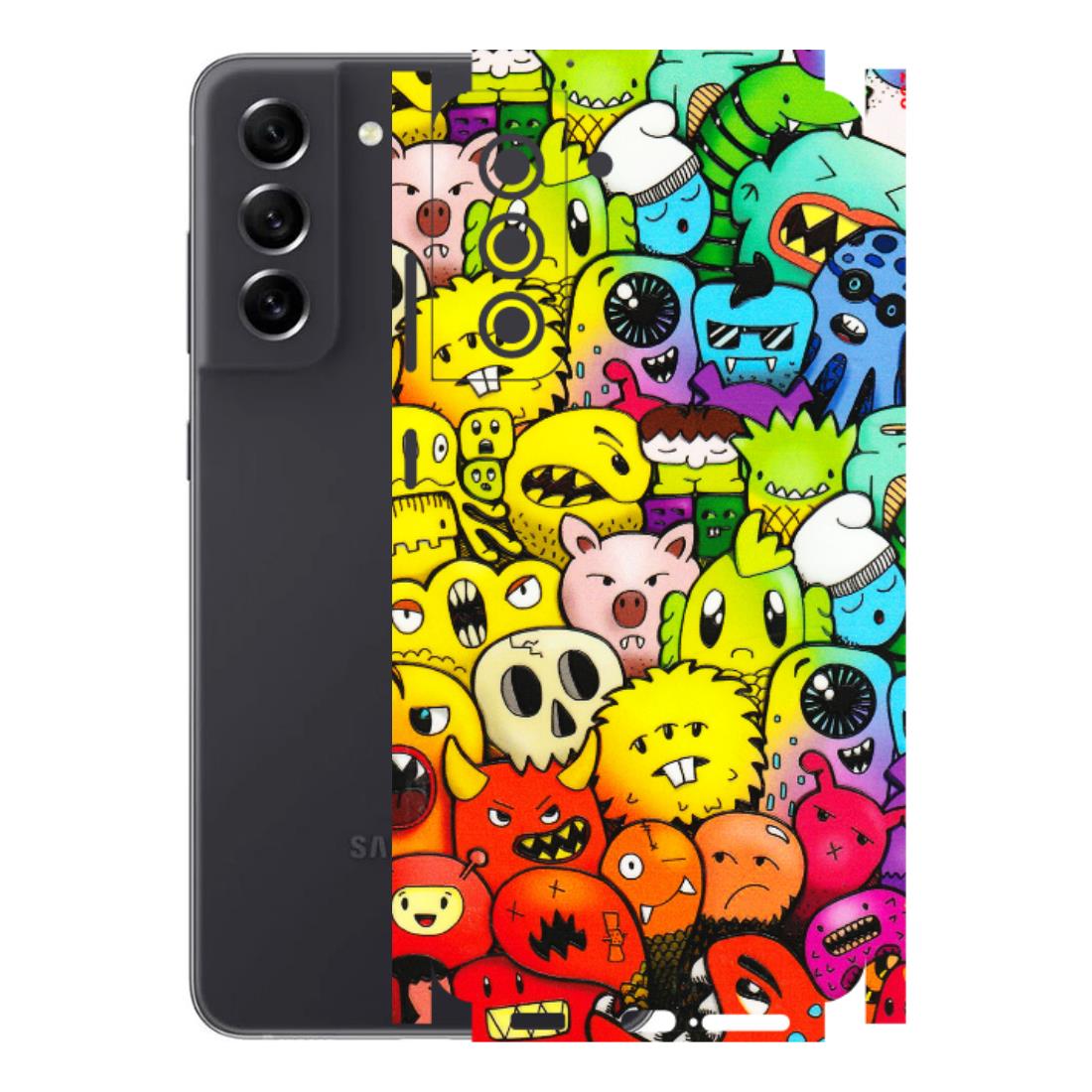 Samsung A/S Series Phone Skins (All Models) - Angry Funkies - 3D Embossed Finish (L-169) Samsung Galaxy S21 FE 5G