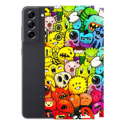 Samsung A/S Series Phone Skins (All Models) - Angry Funkies - 3D Embossed Finish (L-169) Samsung Galaxy S21 FE 5G