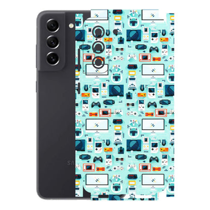 Samsung A/S Series Phone Skins (All Models) - Gadgets Doodle - 3D Embossed Finish (L-184) Samsung Galaxy S21 FE 5G