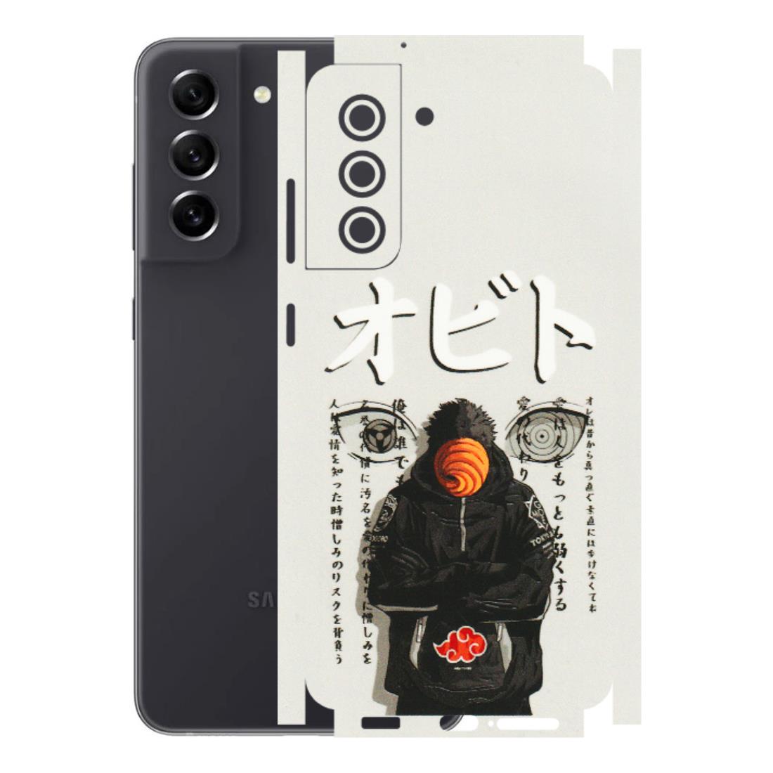 Samsung A/S Series Phone Skins (All Models) - Obito Anime Eye - 3D Embossed Finish (L-19) Samsung Galaxy S21 FE 5G