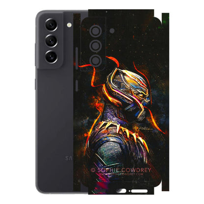 Samsung A/S Series Phone Skins (All Models) - Black Panther - 3D Embossed Finish (L-190) Samsung Galaxy S21 FE 5G