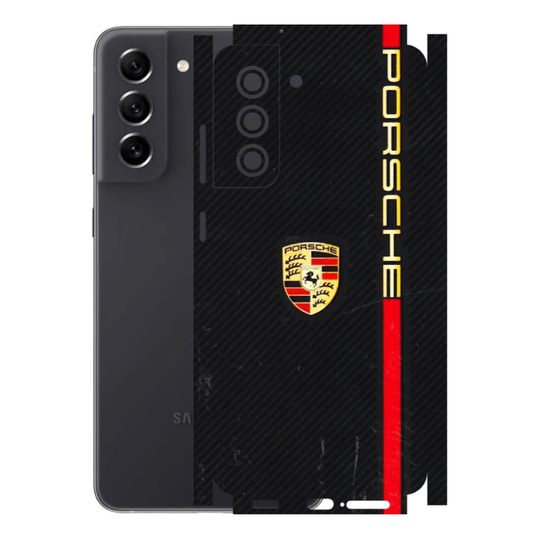 Samsung A/S Series Phone Skins (All Models) - Premium Porsche - 3D Embossed Finish (L-225) Samsung Galaxy S21 FE 5G