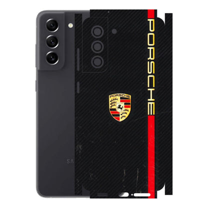 Samsung A/S Series Phone Skins (All Models) - Premium Porsche - 3D Embossed Finish (L-225) Samsung Galaxy S21 FE 5G