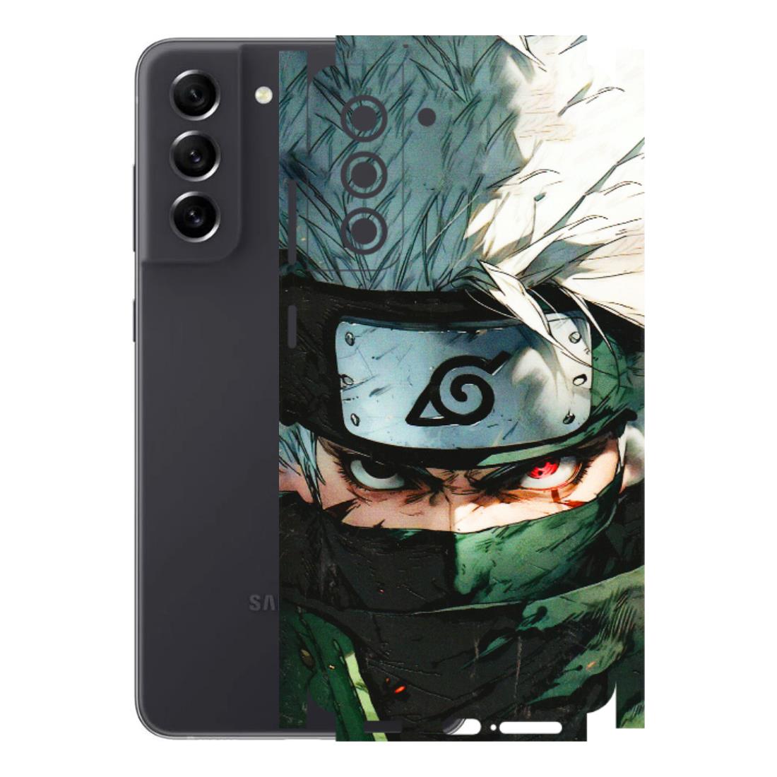 Samsung A/S Series Phone Skins (All Models) - Kakashi Red Eye Focus - 3D Embossed Finish (L-227) Samsung Galaxy S21 FE 5G