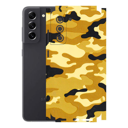 Samsung A/S Series Phone Skins (All Models) - Indian Camo - 3D Embossed Finish (L-228) Samsung Galaxy S21 FE 5G