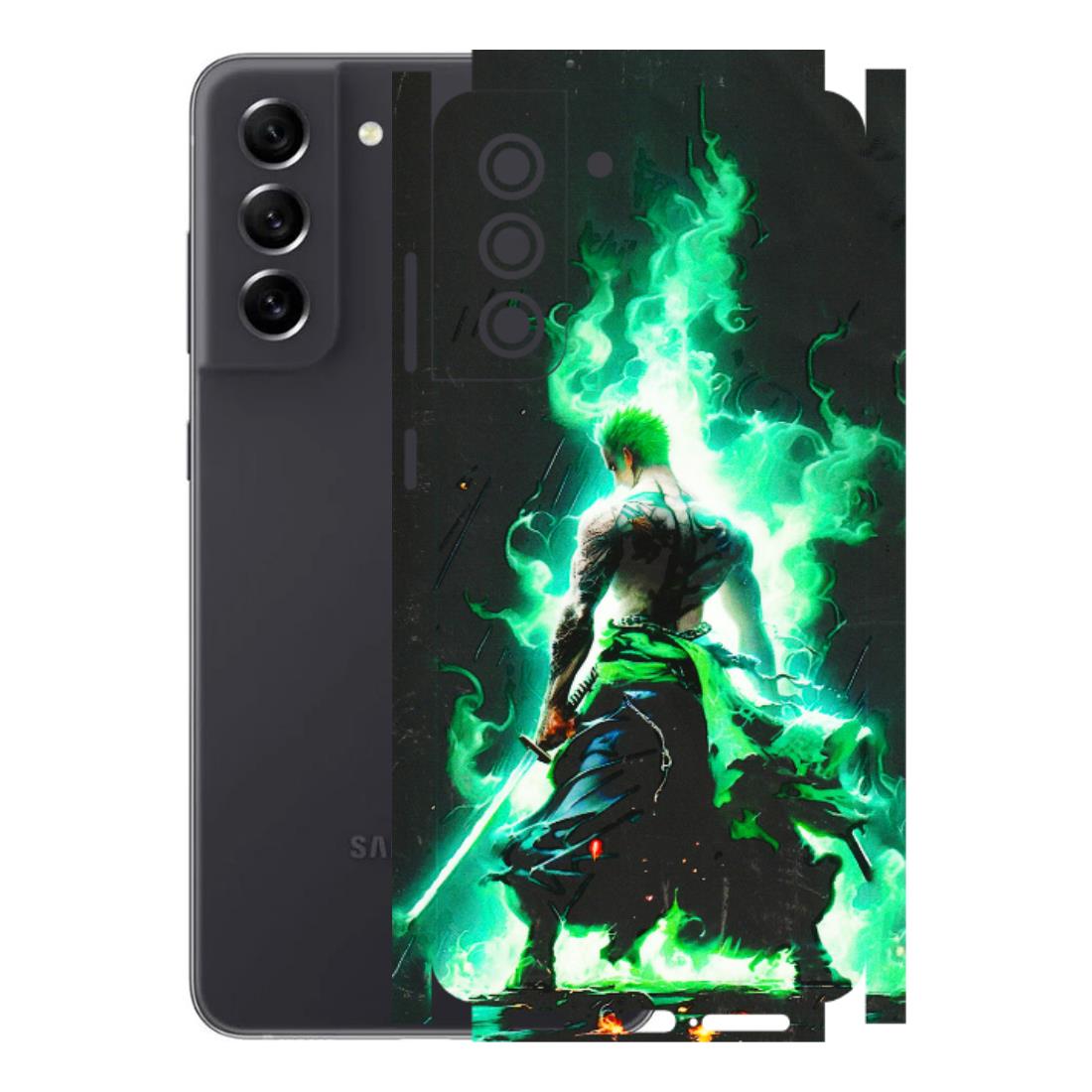 Samsung A/S Series Phone Skins (All Models) - Zoro Sword - 3D Embossed Finish (L-241) Samsung Galaxy S21 FE 5G