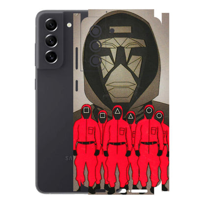 Samsung A/S Series Phone Skins (All Models) - Squid Game Hero - 3D Embossed Finish (L-245) Samsung Galaxy S21 FE 5G