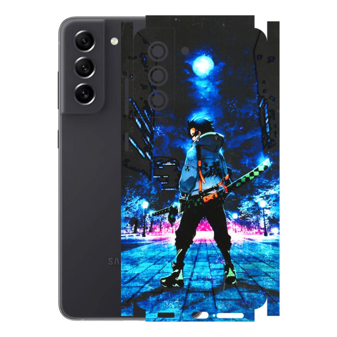 Samsung A/S Series Phone Skins (All Models) - Demon Slayer Sword - 3D Embossed Finish (L-247) Samsung Galaxy S21 FE 5G