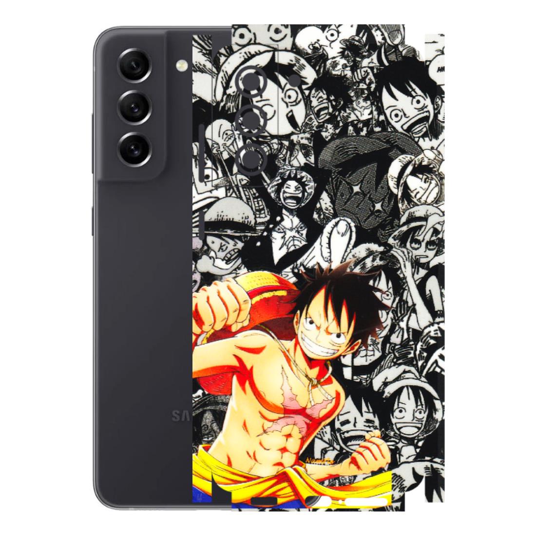 Samsung A/S Series Phone Skins (All Models) - Anime Comics Games Doodles - 3D Embossed Finish (L-27) Samsung Galaxy S21 FE 5G
