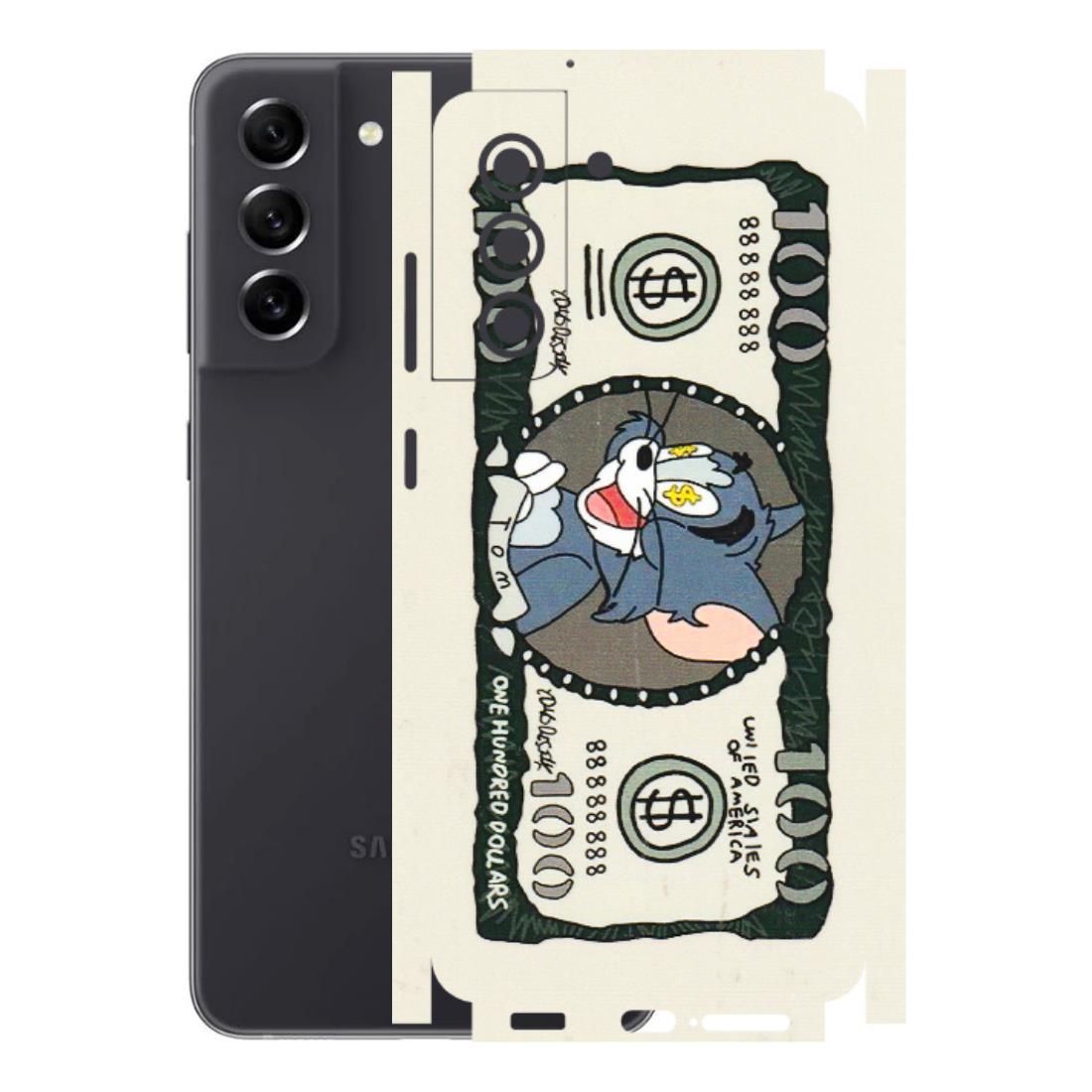 Samsung A/S Series Phone Skins (All Models) - Tom Hundred Dollar - 3D Embossed Finish (L-324) Samsung Galaxy S21 FE 5G