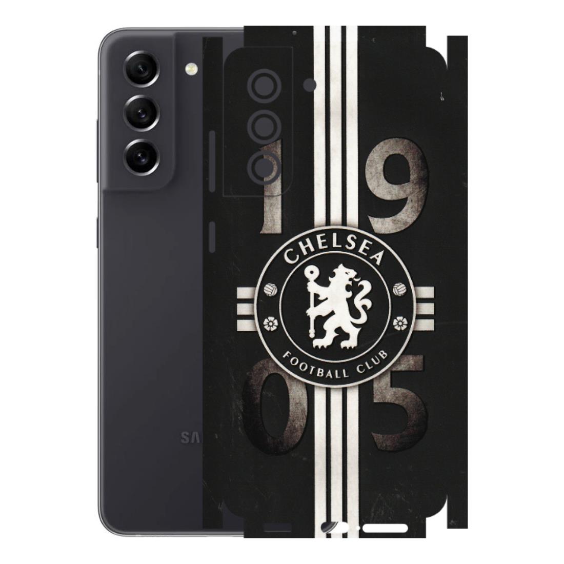 Samsung A/S Series Phone Skins (All Models) - Chelsea Fan Club - 3D Embossed Finish (L-36) Samsung Galaxy S21 FE 5G