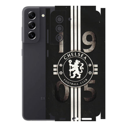 Samsung A/S Series Phone Skins (All Models) - Chelsea Fan Club - 3D Embossed Finish (L-36) Samsung Galaxy S21 FE 5G