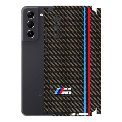 Samsung A/S Series Phone Skins (All Models) - BM Carbon Fiber Feels - 3D Embossed Finish (L-38) Samsung Galaxy S21 FE 5G